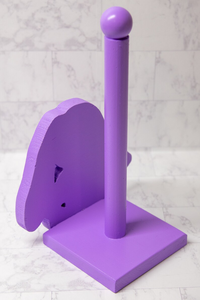 Standing Paper Towel Holder Easter Decor Kitchen Counter Etsy