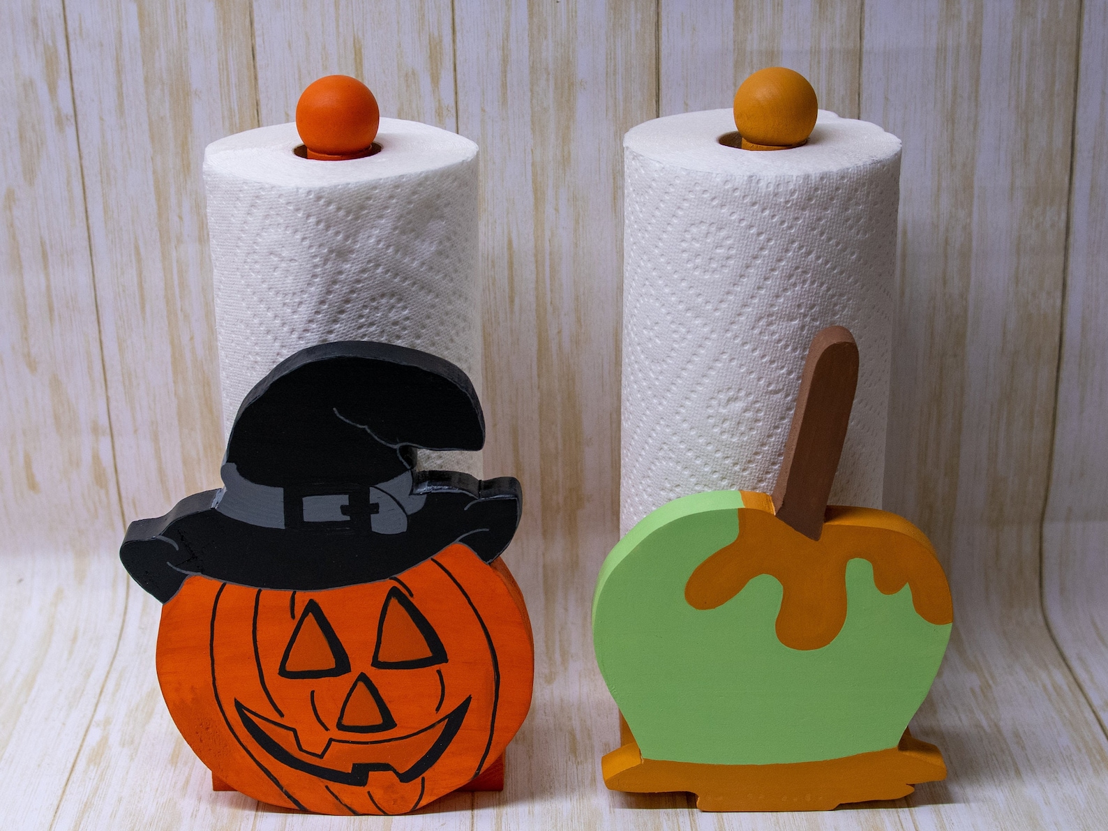 Standing Paper Towel Holder Fall or Autumn Kitchen Counter Etsy