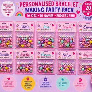 Girls Birthday  Party  Craft Kits