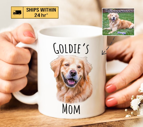 Custom Dog Mug, Dog Picture Mug, Dog Coffee Mug Personalized, Dog Face Mug, Custom Pet Lover Mug, Dog Photo Mug, Dog Mom / Dad Gift