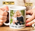 Personalized Photo Coffee Mug Birthday Gift, Custom Mug Gift for Mom, Anniversary Gift for Her/Him, Valentine&#39;s day gifts, Mug with Picture