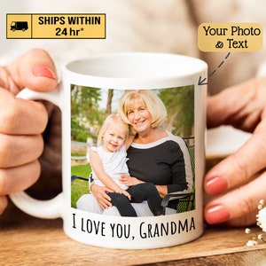 Personalized Photo Coffee Mug Birthday Gift, Custom Mug Gift for Mom, Anniversary Gift for Her/Him, Valentine&#39;s day gifts, Mug with Picture