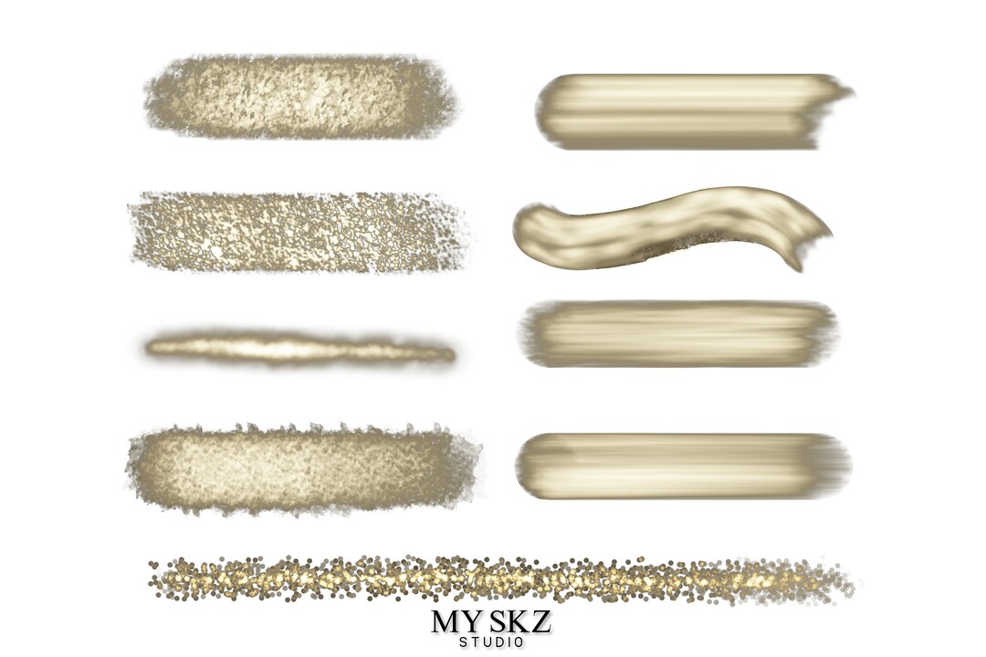 Procreate Glamor Metallic Brush Set | Brushes for Procreate - Etsy