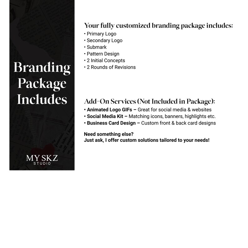 Custom Branding Package, Boutique Logo Design, Artisan Chic Brand ...