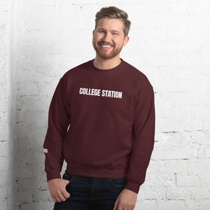College Station | Texas A&M Aggies | Aggies | Sweatshirt mit Rundhalsausschnitt