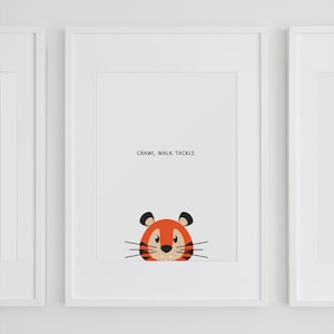 Cincinnati Bengals | NFL | Bengals | Who Dey | Bengals Baby | Ohio | Football Print | Bengals | Nursery Prints | Digital Downloads | Prints