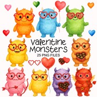 Cute Baby Dragon Valentine Clipart, Dragon Love PNG, Valentine ...