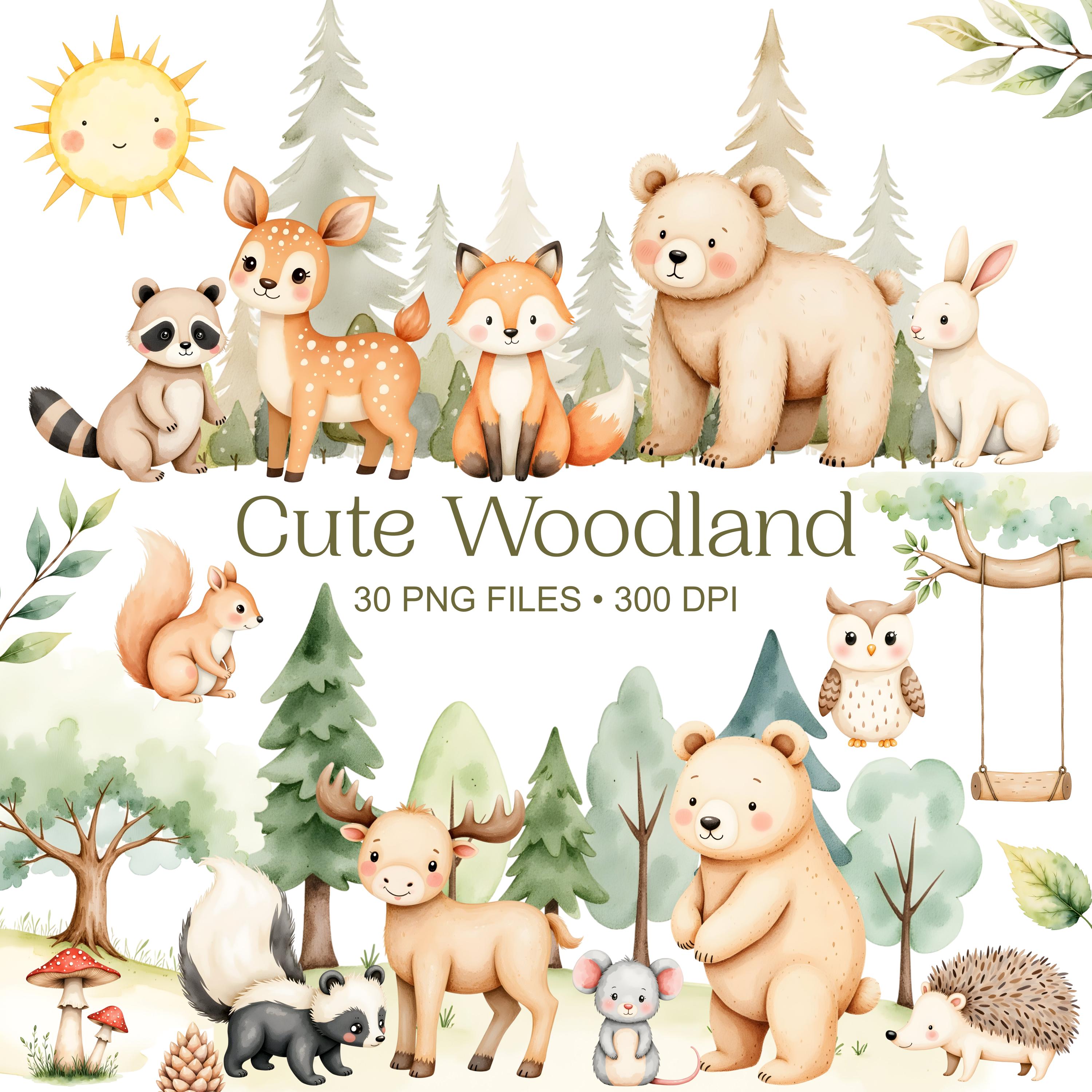 Teacher Created Resources - Adesivi Animali Del Bosco, 120 Pezzi, 20 Disegni, 1-3/4" A 1/2", Acid-Free Per Scrapbooking E Scuola