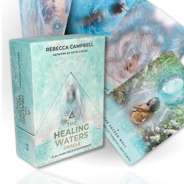 The Healing Waters Oracle: A 44-Card Deck and Guidebook; Divination tool for oracle readings, psychic readings, fortune telling NEW