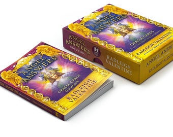 Angel Answers Oracle Deck: 44 Oracle Cards & Guidebook; Divination tool for oracle readings, psychic readings, fortune telling