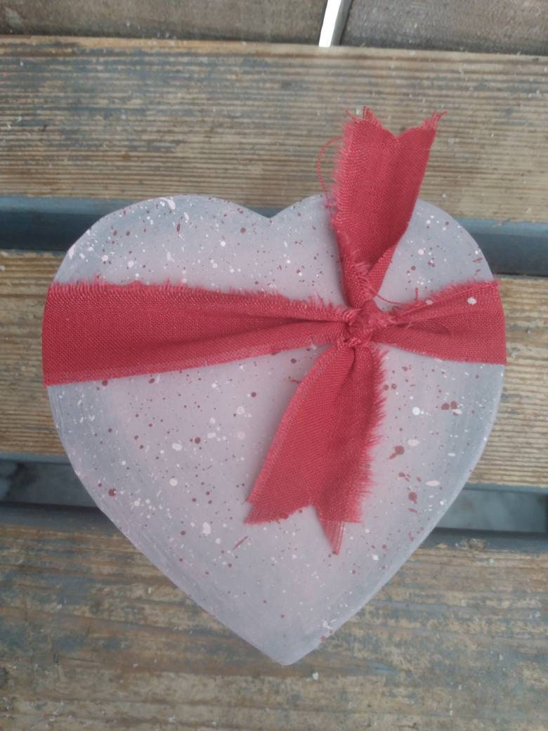 Heart Box, Papier Mache Heart, Love Decor, Heart Decor, Gift for Her