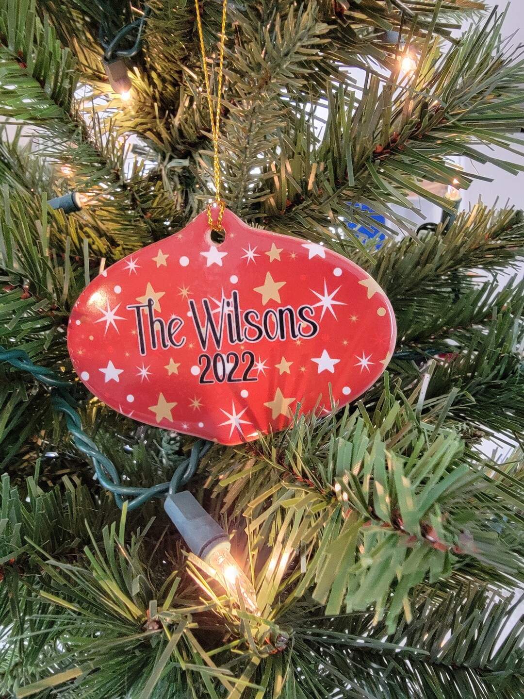 Personalized Family Christmas Ornament Keepsake Ornament Etsy