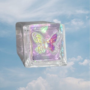B-GRADE** Ready-to-ship iridescent 3D butterfly 1u keycaps in OEM profile for Cherry/Gateron switches