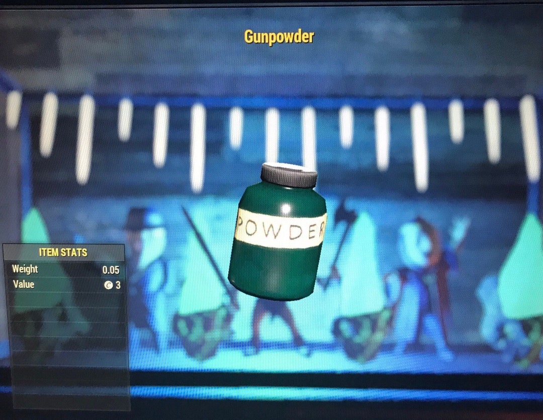 Fallout 76 Xbox 2.5k Gunpowder Etsy