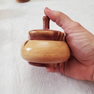 Cedar Trinket~Ring Box Woodturned ~ Handmade