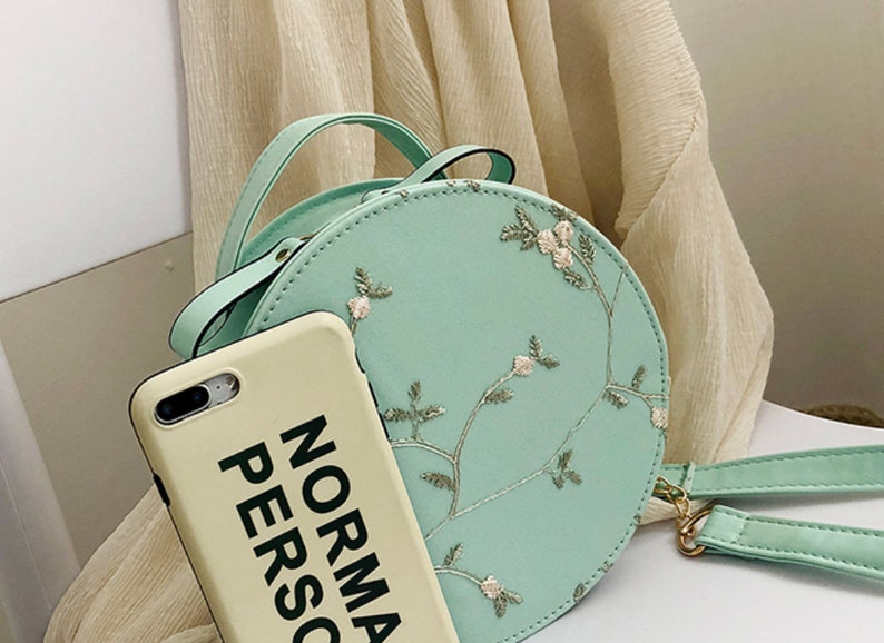 Pink Flower Handbag Cute Pink Purse Flower Shoulder Bag Etsy