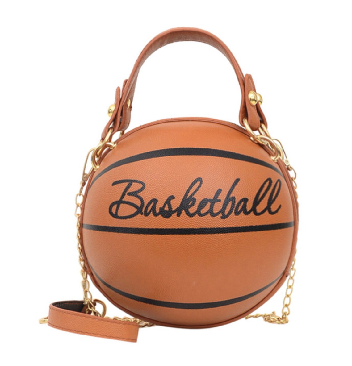 Cute Basketball Purse in Pink and Brown the Perfect Etsy