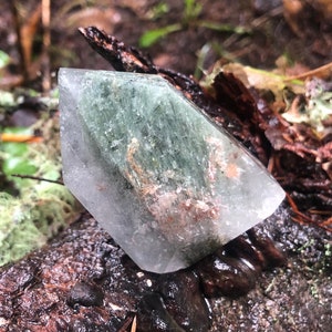 Garden of Green Lodolite Garden Quartz Tower Treasure