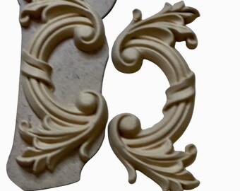 Woodubend scroll pair bendable moulding 1017.11