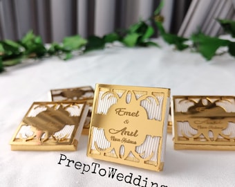 Personalisierte Hochzeit Plexy Schokoladen Favor für Gäste, Babyparty Schokolade, Brautparty Favors Verlobungs Schokolade Favors Geburtstagsgeschenk