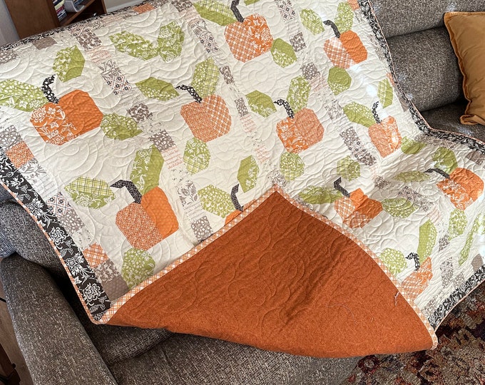 Pumpkin Farm Quilt Etsy