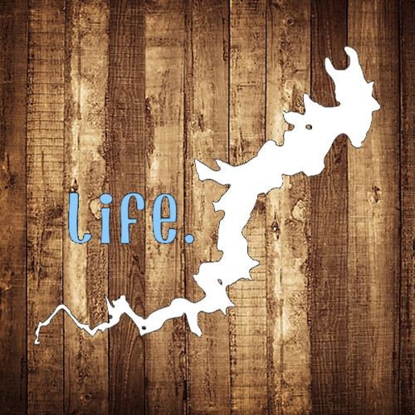 LAKE WALLENPAUPACK Life Decal