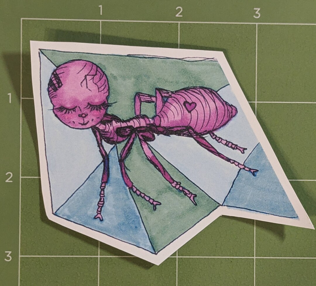 Ant Web Sticker Beautiful Ant Sticker - Etsy