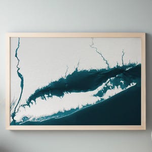 Long Island Map Kunst Portait Portait Portemonnaie Karte Wanddeko Long Island Sound Map Stranddeko New York Long Island Karte Kunstdruck