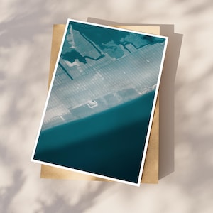 Wildwood map art print — bathymetric coastal map showing ocean depth contours