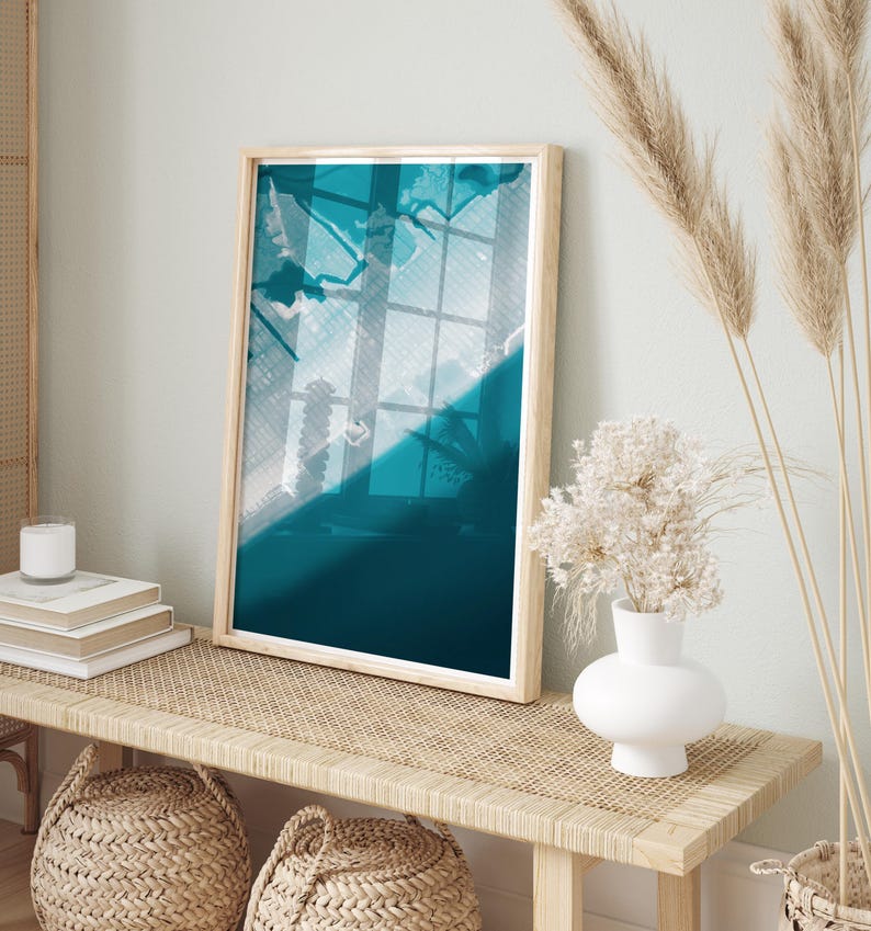 Wildwood ocean depth map — nautical chart print nautical gift for birthday