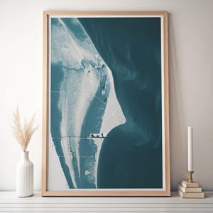 Mappa della città di Cape Canaveral, stampa artistica della Florida, mappa della città, poster, arredamento per la casa, mappa, regalo per agente immobiliare, regalo di inaugurazione della casa, regalo della Florida, mappa di Cape Canaveral