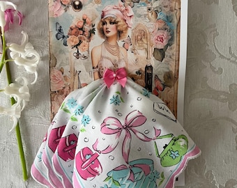 Roaring 20’s Fashion Hanky Greeting Card