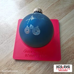 Glass Ball Ornament Jig