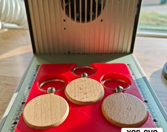 Wooden Round Keychain Jig