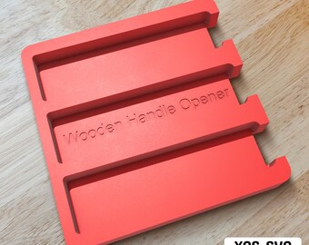 Wooden Handle Opener Fixture