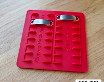 Curved Rectangle Link Charm Jig