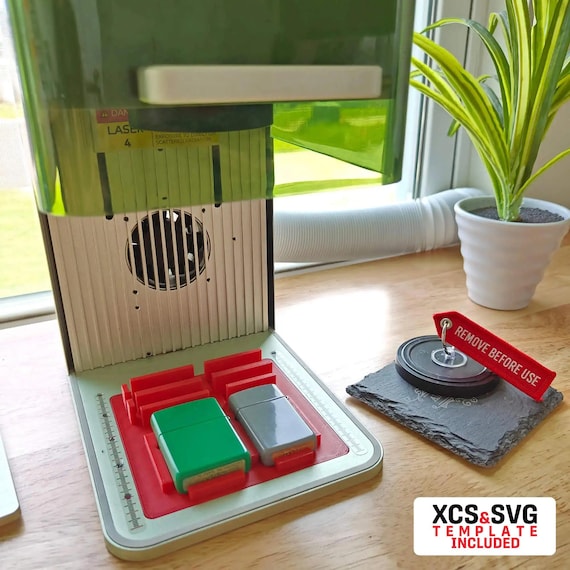 Xtool F1 Laser Zippo Jig: Engraving Fixture for Standard & Slim