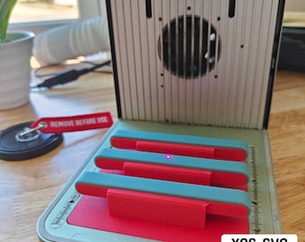 Silicone Wristband Fixture for Laser Engravers
