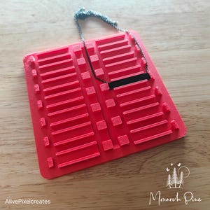 Monarch Pine Medium Horizontal Bar Necklace Jig - Metal Blank #29