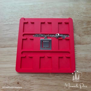 Monarch Pine Rotating Square Necklace Jig - Metal Blank #46
