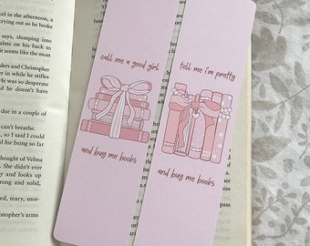 Bookish Bookmarks | Book Lovers Gift | Book Accessories | Bookish | Gift For Her | Mothers Day | Girly | Pink