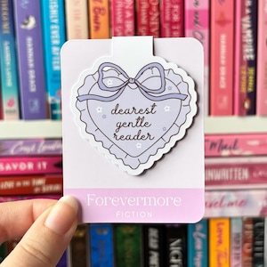 Dearest Reader | Magnetic Bookmark | Book Accessories | Bookish | Book Lover | Regency | Merch | Historical Romance | Regency