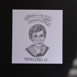 Practically Perfected It - Drawing Print
