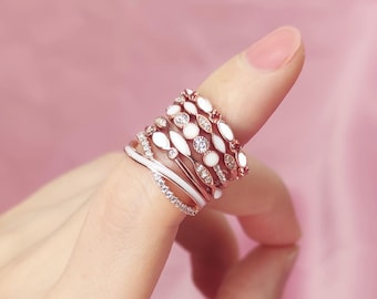 10K 14K Solid Gold Breastmilk Stackable Ring DIY Kit, Breastmilk Jewelry Kit,  Mother&#39;s Day/Anniversary/Birthday Gift,Gift for her gift wrap