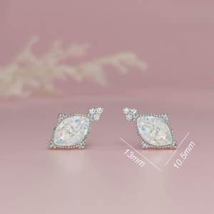DIY Sterling Silver Ashes Jewelry Kit, Diamond-Shaped Ashes Ring/Necklace/Earrings, DIY Cremation Jewelry Kit, Pet Ashes Ring, Pet Necklace image 8