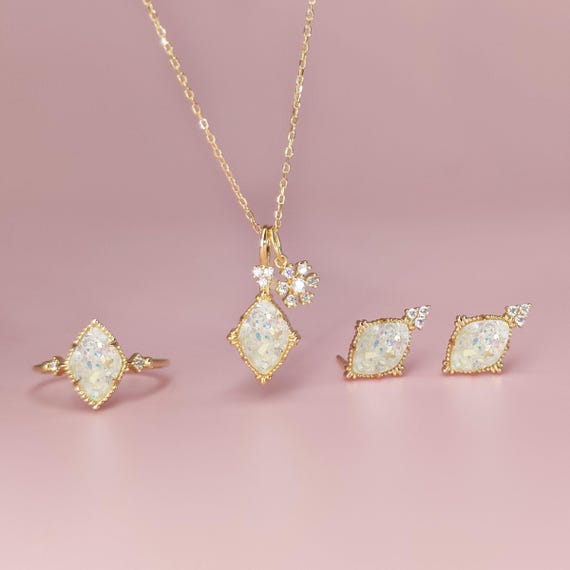 DIY Sterling Silver Ashes Jewelry Kit, Diamond-Shaped Ashes Ring/Necklace/Earrings, DIY Cremation Jewelry Kit, Pet Ashes Ring, Pet Necklace