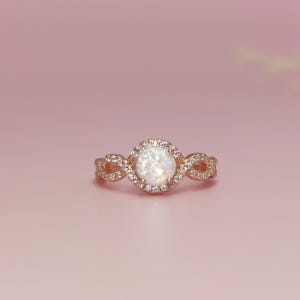 Solid gold Twist Halo round Ashes Ring,10k,14k DIY Cremation Jewelry Kit,Gold Ashes Keepsake, Pet Ashes Ring, Pet Cremation Necklace