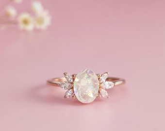 Custom Oval Ashes Ring • Custom Cremation Ashes Ring • Memorial Ring • Keepsake Jewelry • Handmade Ashes Stone Ring