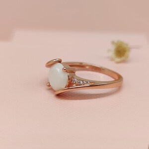Kit de joyería DIY Love Catcher de leche, elegante anillo trenzado de plata hecho de leche, regalo de Navidad/aniversario/cumpleaños/día de la madre, anillo hecho a mano imagen 6
