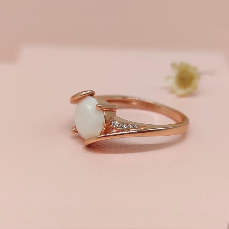 Kit de joyería DIY Love Catcher de leche, elegante anillo trenzado de plata hecho de leche, regalo de Navidad/aniversario/cumpleaños/día de la madre, anillo hecho a mano imagen 6